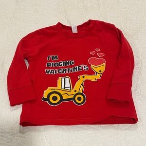 Red Valentine's Kids Shirt